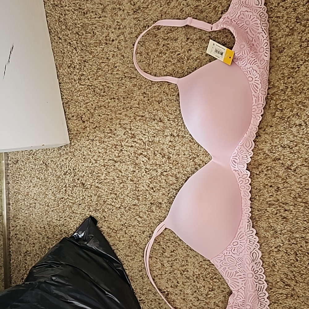No Boundaries Pink Lace Bra